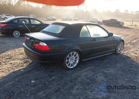 2004 BMW 330Ci z USA, uszkodzony, nr VIN WBABW53414PJ95913